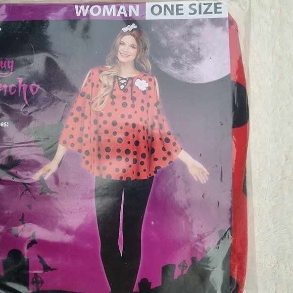 New women's one size Halloween Ladybug costume - Picture 3 of 3